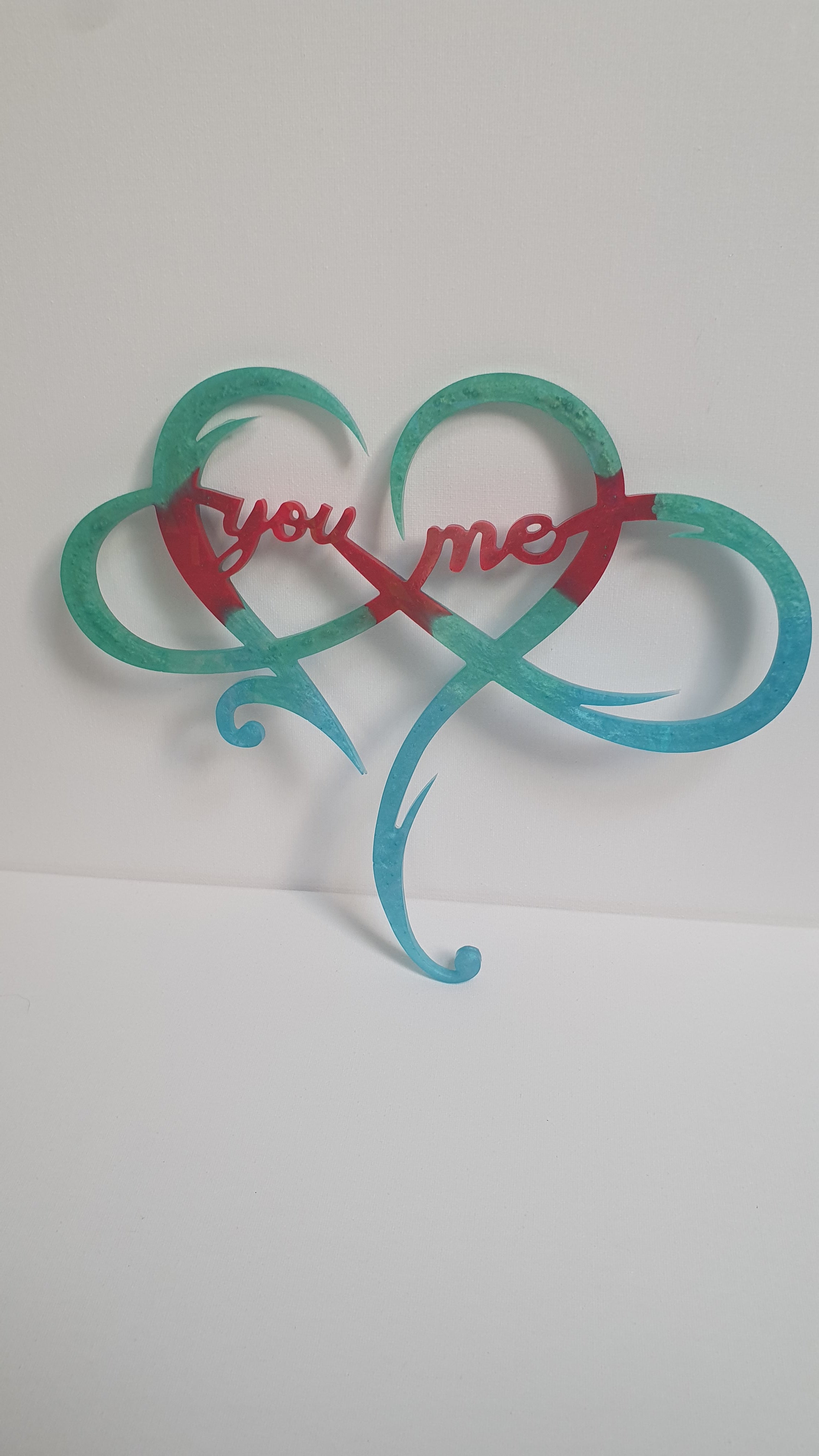 Decoration coeur infini